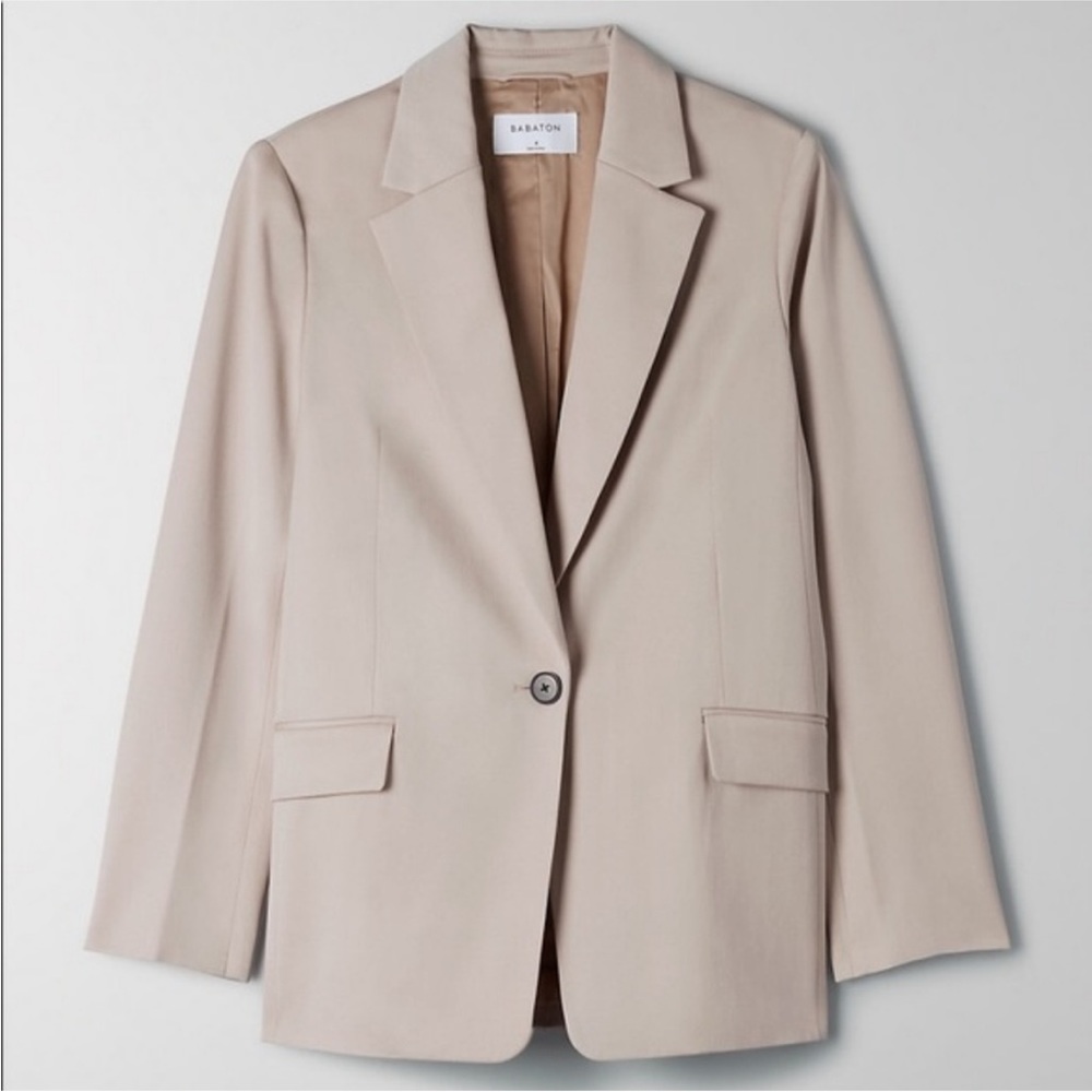 Aritzia Babaton Swift Wool Cashmere Blend Blazer Size 6